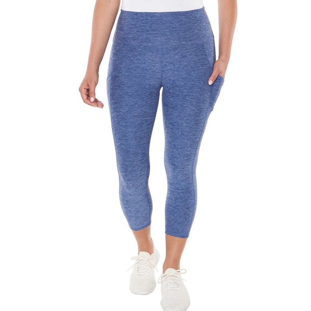 Kirkland Signature Ladies' Brushed Capri Features: 4-Way Stretch Fabric